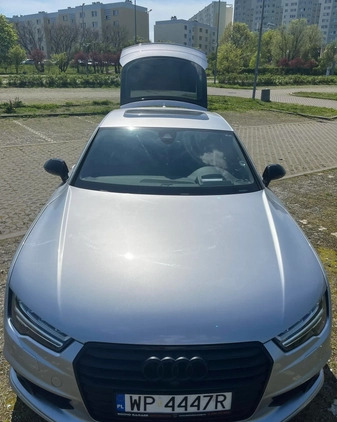 Audi A7 cena 144300 przebieg: 95800, rok produkcji 2016 z Płock małe 742